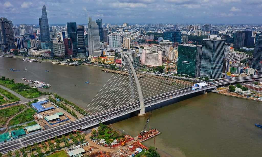 Thu tiem2 bridge HCMC